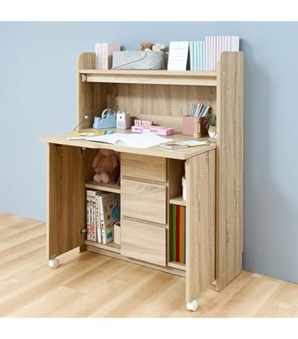 Amazon.co.jp: オカムラ 学習 リュブレ 平机 80cm オークライト 86NA8F